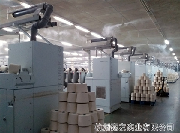 紡織企業(yè)加濕示例圖 紡織企業(yè)加濕示例圖