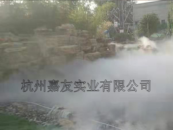 河南新電公園盆景園高壓噴霧加濕造景4 河南新電公園盆景園高壓噴霧加濕造景4