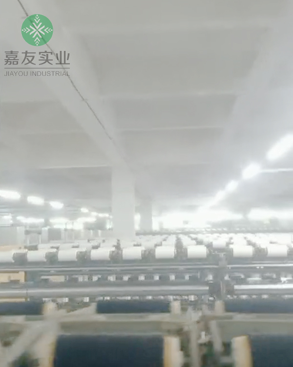 福建晉江百凱彈性織造有限公司-紡織車間高壓微霧加濕器加濕2 福建晉江百凱彈性織造有限公司-紡織車間高壓微霧加濕器加濕2
