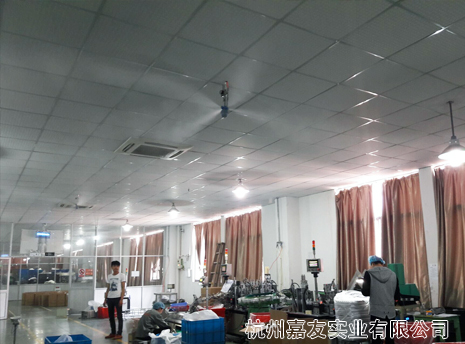 余姚塑業干霧加濕除靜電案例 余姚塑業干霧加濕除靜電案例