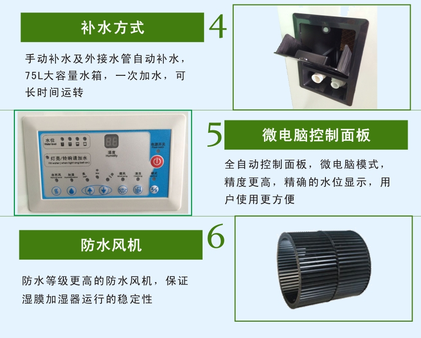 濕膜加濕器特點2 濕膜加濕器特點2