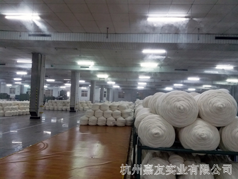 羊毛制品工業(yè)加濕器安裝案例4 羊毛制品工業(yè)加濕器安裝案例4