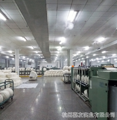 羊毛制品車(chē)間高壓微霧加濕案例1 羊毛制品車(chē)間高壓微霧加濕案例1