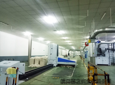 百隆(越南)有限公司紡織車間加濕器安裝案例 百隆(越南)有限公司紡織車間加濕器安裝案例