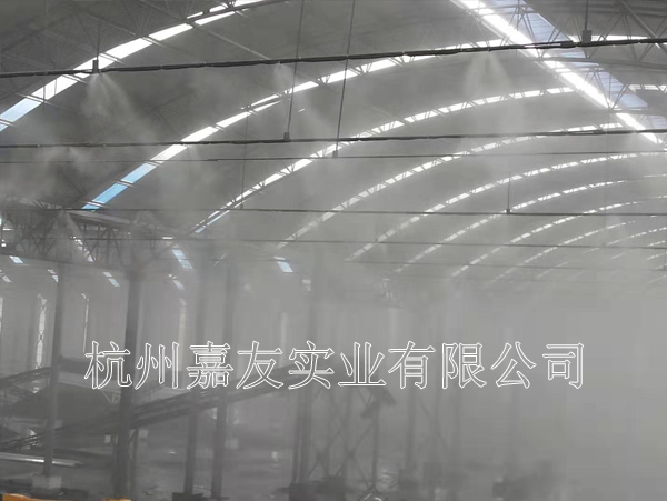 陜西神木成元化工煤棚高壓噴霧降塵2 陜西神木成元化工煤棚高壓噴霧降塵2